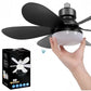 Lámpara Ventilador de Techo LED con Control Remoto - 6 Aspas